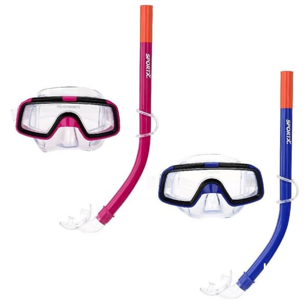 SportX Kids Snorkel Sæt 3 Stjerner Assorteret