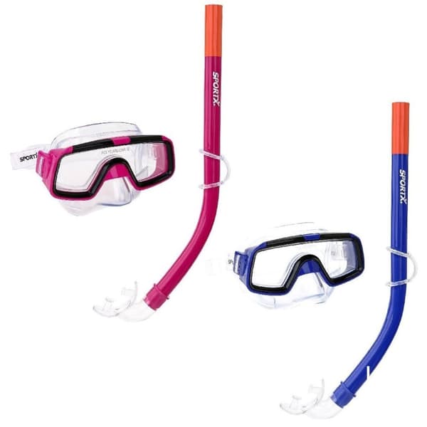 SportX Kids Snorkel Sæt 3 Stjerner Assorteret