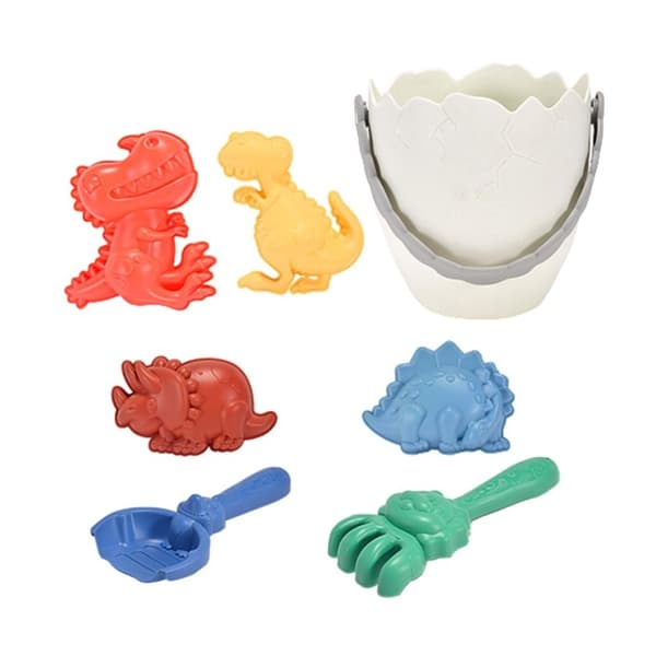Summertime Dino Bucket Set 7-delat