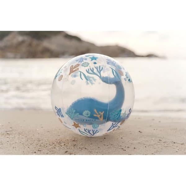 Little Dutch Ocean Dreams 3D Beach Ball Whale 35 cm