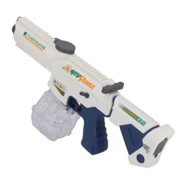 Elektrisk vandpistol 43 cm Hvid/Blå