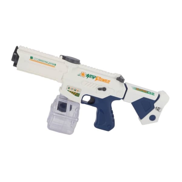 Elektrisk vandpistol 43 cm Hvid/Blå