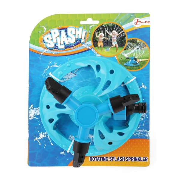 Plaske! Roterende vandsprinkler