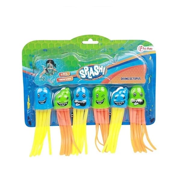 Splash Dive Octopuses 6 stk
