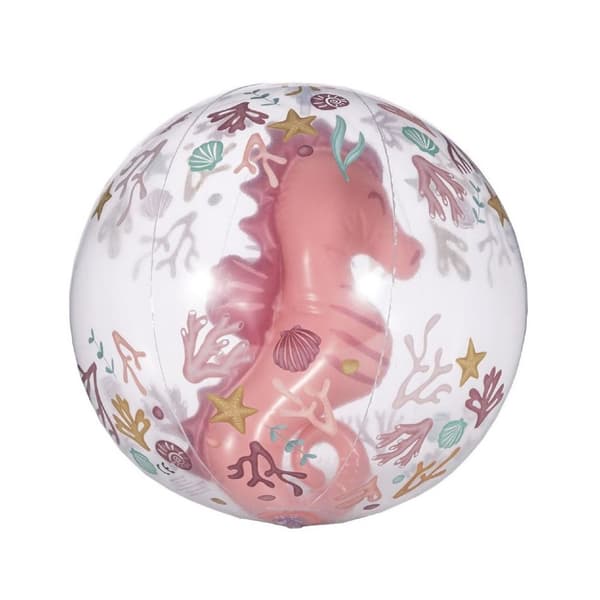 Little Dutch Ocean Dreams 3D Beach Ball Seahorse 35 cm