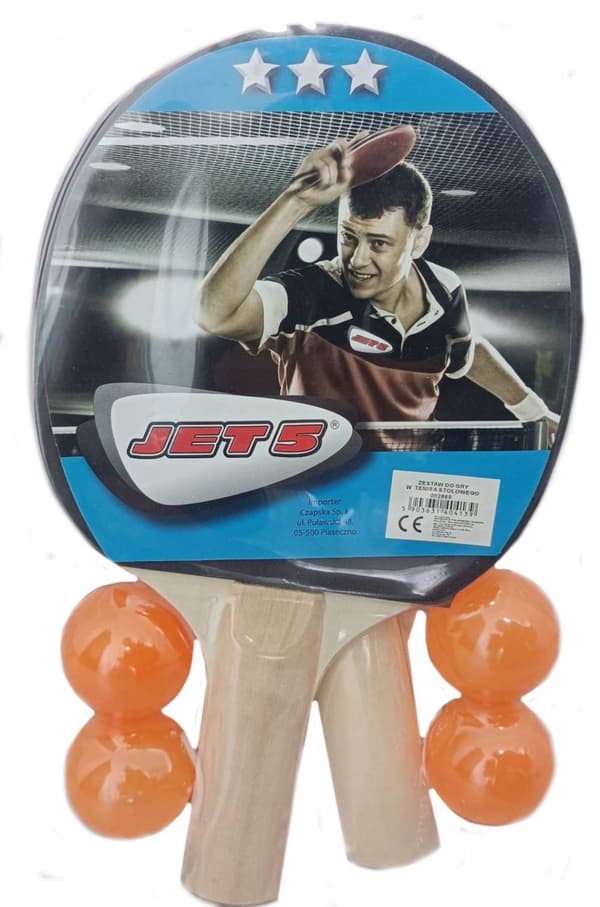 PÖYTÄTENNISSETTI 2 MAILAA 4 PALLOA