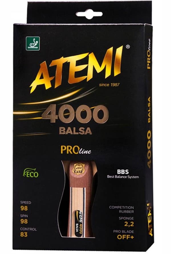 ATEMI 4000 BALSA CV pöytätennismaila