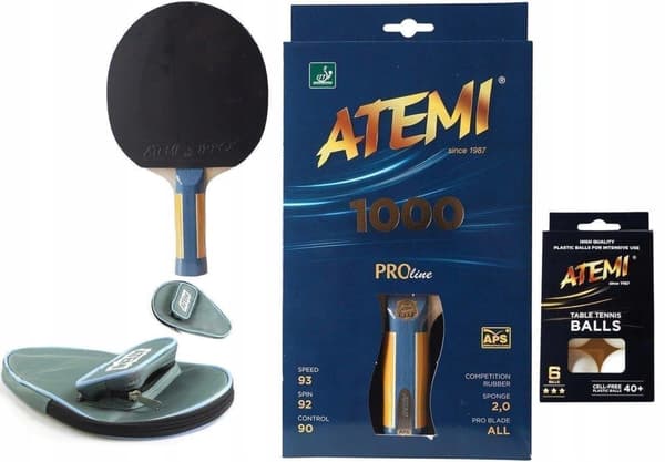 ATEMI 1000 AN tennismaila + suojus + pallot***