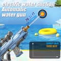 Miniatyrbild 4 av 6: Lollanda Elektrisk Vattenpistol 450 cc, Batteridriven Vattenblaster, Automatisk Påfyllning - 9 m Räckvidd för Sommar, Strand & Pool