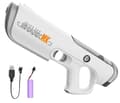 Miniatyrbillede 1 af 6: Lollanda Elektrisk Vandpistol, Automatiske Super High Sprøjtepistoler – Kraftfuld, Batteridrevet Vandblaster, Sommerleg, Strand & Pool