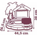 Miniatyrbild 3 av 6: Smoby Stitch Gourmethörna lekset