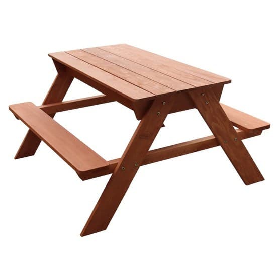 Trin 2 - Dave Sand & Vand Picnic Bord Brun