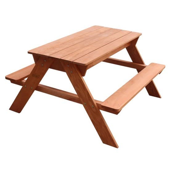 Trin 2 - Dave Sand & Vand Picnic Bord Brun