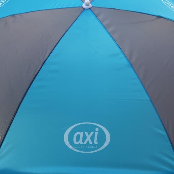 Axi - Sand/Vand Legebord Nick - Antracit/Grå - Parasol Blå