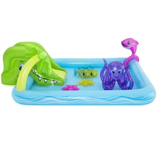 BESTWAY Fantastic Aquarium 239 x 206 x 86 cm Barnpool Lekplats med fontän