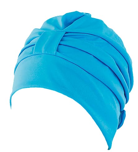 Swim cap FASHY FABRIC 3473 52 PES turquoise