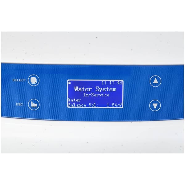 Uniprodo Vattenavhärdare - 1-6 personer - 12 L - 1,4-2,6 m3/h