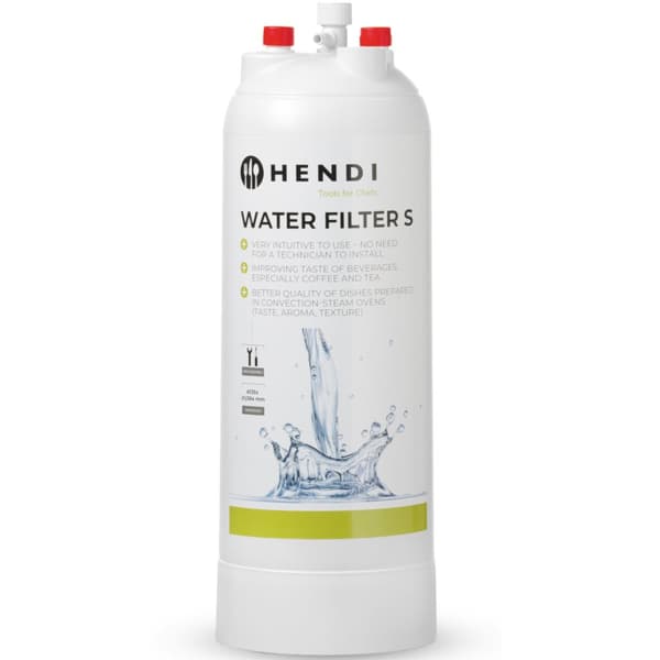 Vedenkäsittelysuodatin M halk. 135 x 384 mm 3 l/min - Hendi 237878