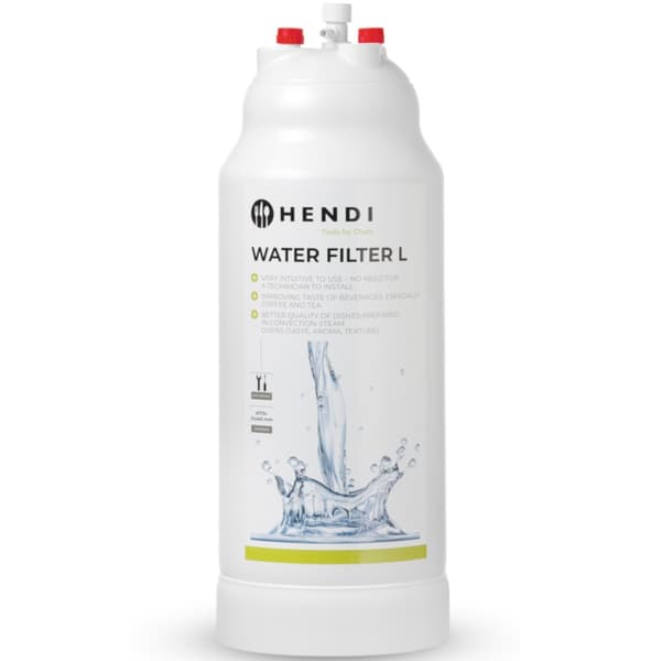 XL vedenkäsittelysuodatin halk. 173 x 463 mm 5 l/min - Hendi 237861