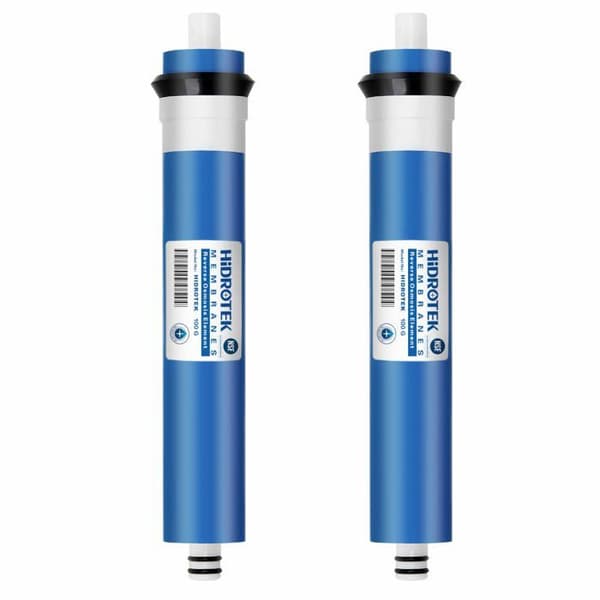 Geekpure - GP-TW-1812-100G - Universalkompatibel 100 GPD Membranbyte för omvänd osmos - NSF-certifierad, 2-pack