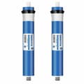 Miniatyrbild 1 av 4: Geekpure - GP-TW-1812-100G - Universalkompatibel 100 GPD Membranbyte för omvänd osmos - NSF-certifierad, 2-pack