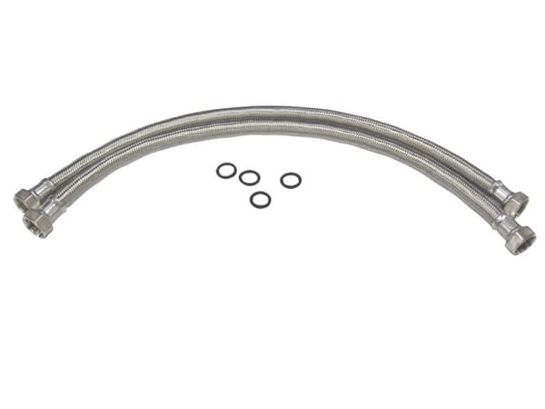 Anslutningsslangar för avhärdare 25/20, set (2 st), slanglängd 700 mm