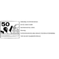 Miniatyrbilde 8 av 8: vidaXL Flytevest 50 N 30-50 kg marineblå
