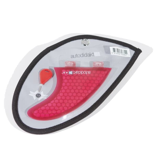 Surf System Surf Fin Kit Hexa Core Thruster 4.5´´ Durchsichtig 11.4 cm