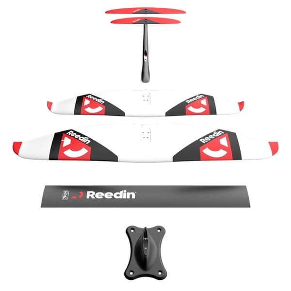 Reedin Folio Flight Attendant 1280 Alu Mast 75cm Hopeinen