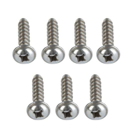 Fanatic Jalkahihnan Ruuvi Sup M7x28 Mm 7 Yksiköitä Hopeinen