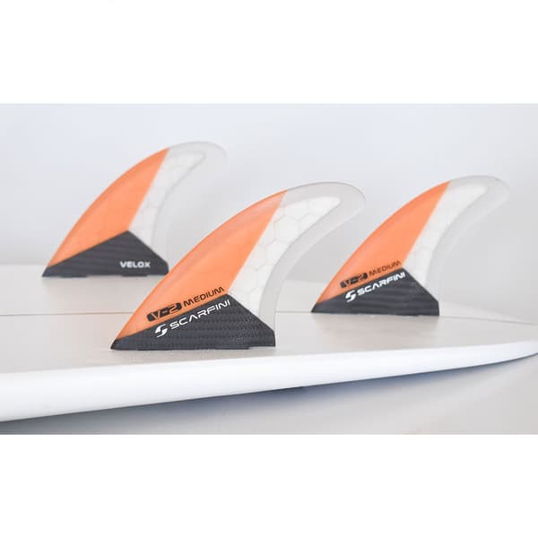 Scarfini Fen Set Fcs1 Velox Carbon Base Thruster Orange M