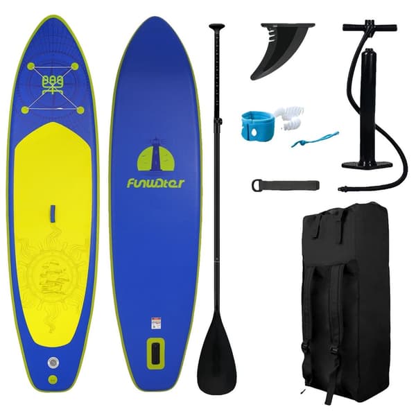 Uppblåsbar Stand Up Paddle Board, 350x87x15 cm, Högt Viktkapacitet 190 kg+,SUPFW28D (350×87×15CM) should be translated to SUPFW28D (350×87×15CM).