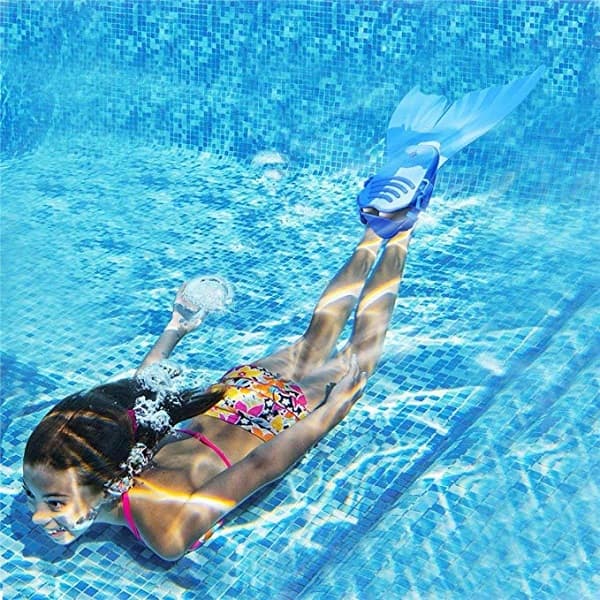 Monofin MASTER Mermaid monofin - Blå