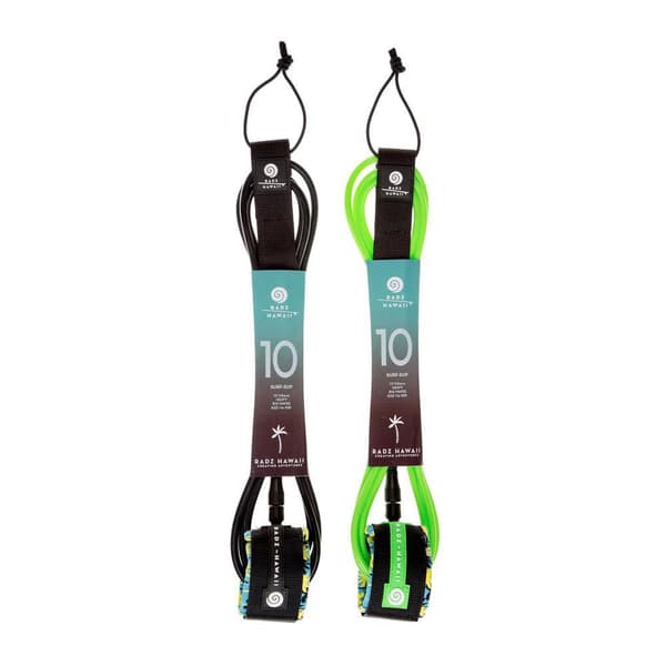 Radz Hawaii Leash Hard Surf 10´ 8mm  3 m x 8 mm