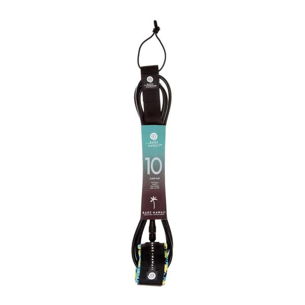Radz Hawaii Leash Hard Surf 10´ 8mm  3 m x 8 mm