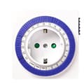 Miniatyrbild 1 av 4: Levitantes - 49402 - Kompakt analog timer 24 timmar, timer 3600 W - 250 V - 16 A - 50 Hz - IP 20 - Justerbar