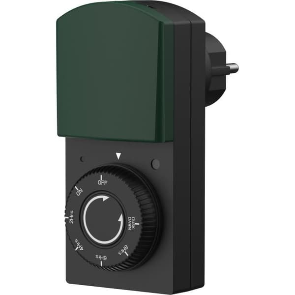 IP44 udendørs programmeringsenhed med skumringssensor - GAO - 1000 W - Hvid
