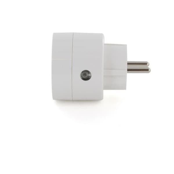 Anslutet uttag - CHACON - Wi-Fi-programmerare - På/Av - 10 A - FR - Vit