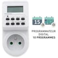 Miniatyrbild 3 av 5: TIBELEC Daglig och veckovis digital programmerare