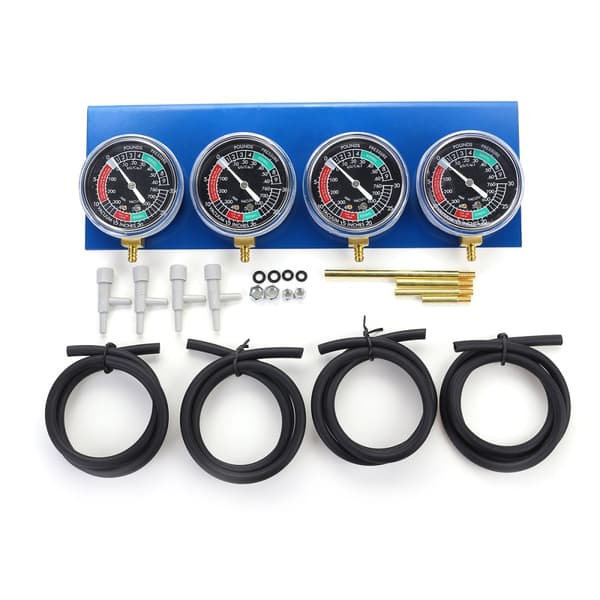 4x motorcykel karburator Carb Brændstof Vakuum 2/4 Cylinder Gauge Balancer Synchronizer Diagnostic Tool