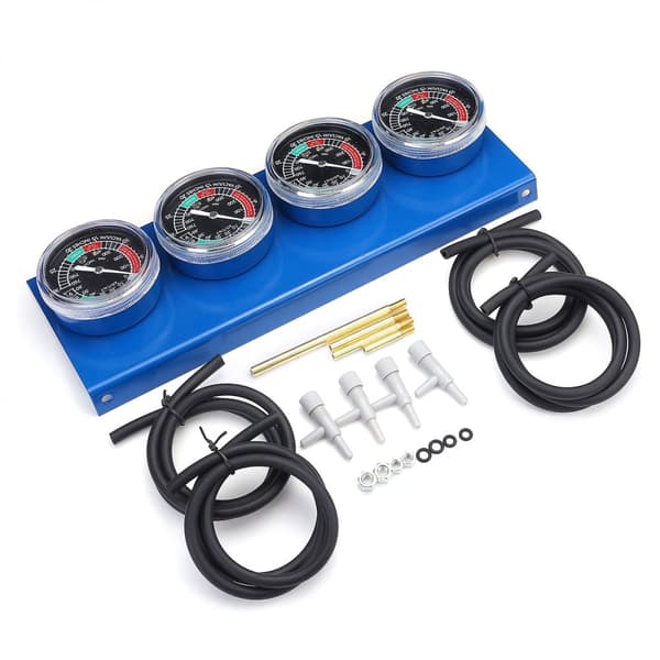 4x motorcykel karburator Carb Brændstof Vakuum 2/4 Cylinder Gauge Balancer Synchronizer Diagnostic Tool