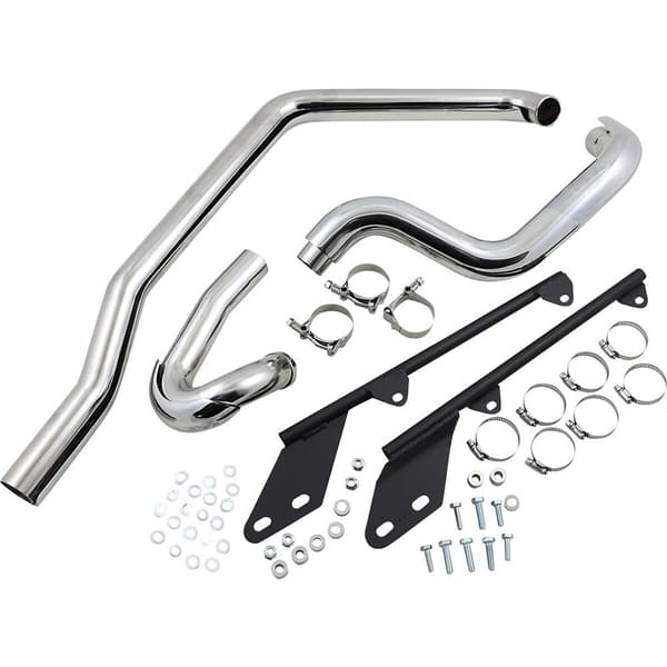Bassani Xhaust Manifold Power Curve True Dual Crossover Harley Davidson Ref:sft-211 Søvfarvet