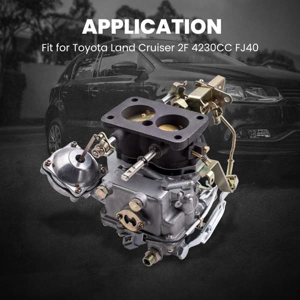 Förgasare, Kompatibel med Toyota LAND CRUISER 2F 4230cc FJ40, OEM Delnummer 21100-61012