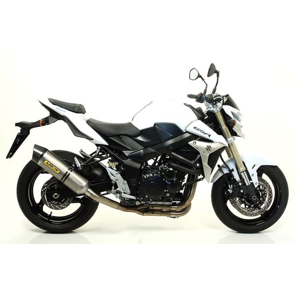 Arrow Racing Collectors Suzuki Gsr 750 ´11-16 Ei-hyväksytty Pakosarja Hopeinen