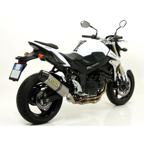 Arrow Racing Collectors Suzuki Gsr 750 ´11-16 Ei-hyväksytty Pakosarja Hopeinen