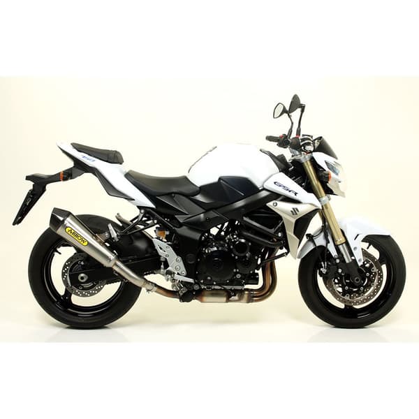 Arrow Racing Collectors Suzuki Gsr 750 ´11-16 Ei-hyväksytty Pakosarja Hopeinen