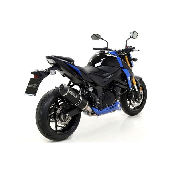 Arrow Racing Collectors Suzuki Gsr 750 ´11-16 Ei-hyväksytty Pakosarja Hopeinen