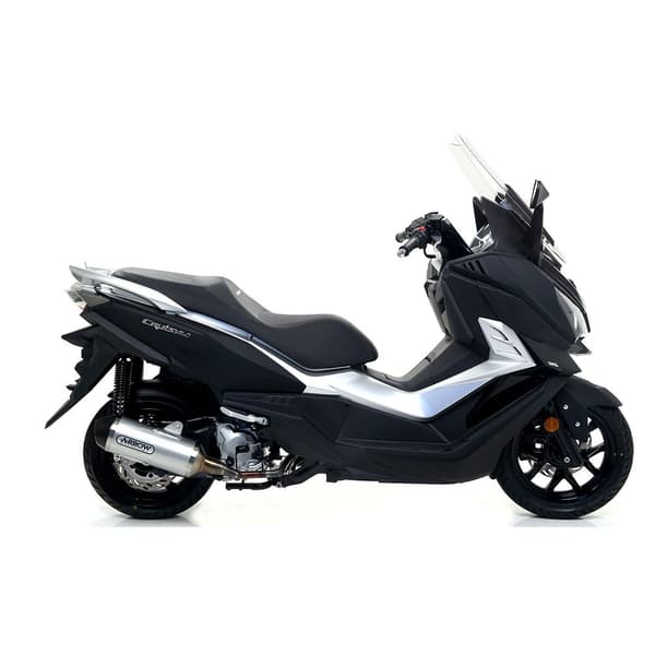 Arrow Racing Collector Urban Exhaust Sym Cruisym 125i ´18-20 Ikke-godkendt Manifold Søvfarvet
