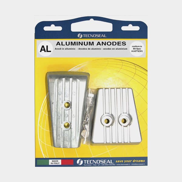 Aluminiumanodkit Tecnoseal, för drev, passar Volvo Penta SX-A &amp; DPS-A