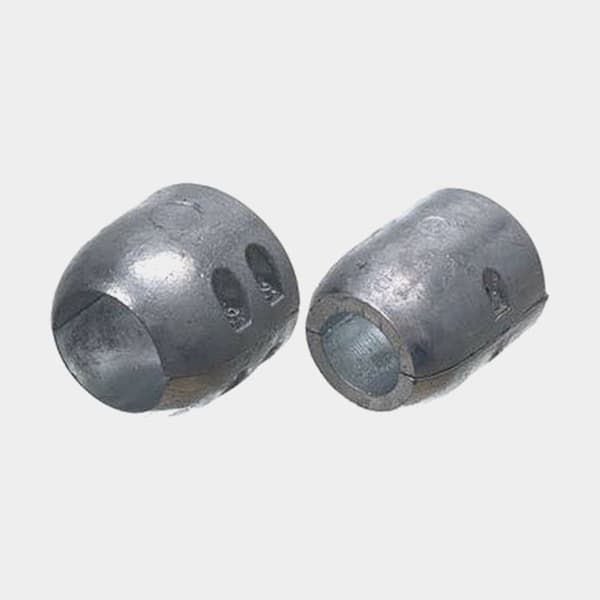 Zinkanod BAC, till axel, Ø45 mm/Ø85 mm
